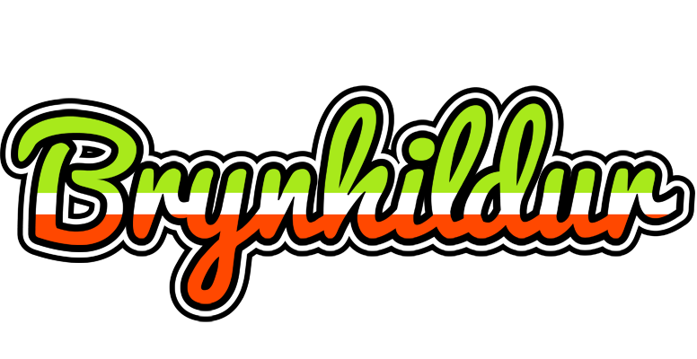 Brynhildur superfun logo