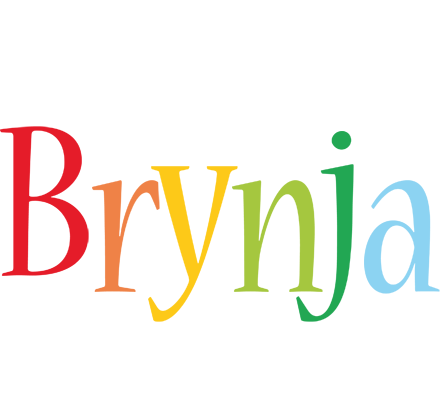 Brynja birthday logo