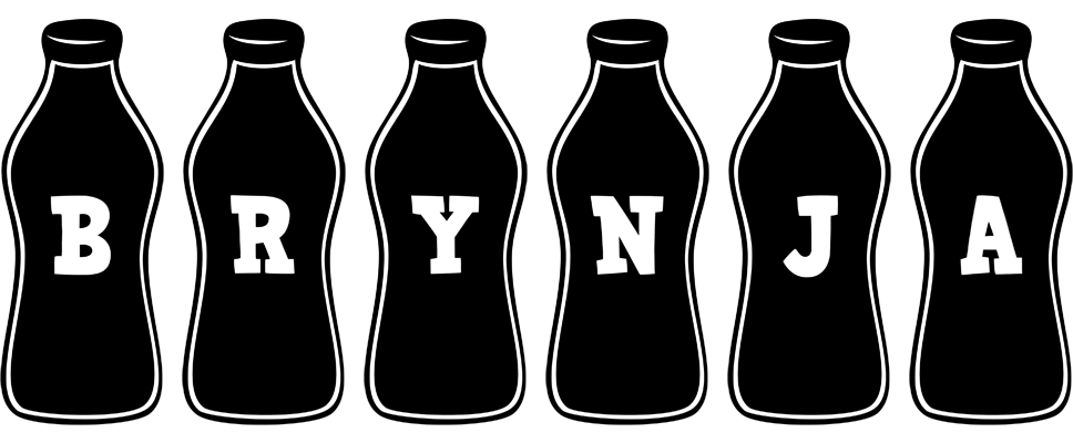 Brynja bottle logo