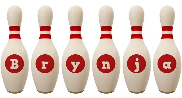 Brynja bowling-pin logo