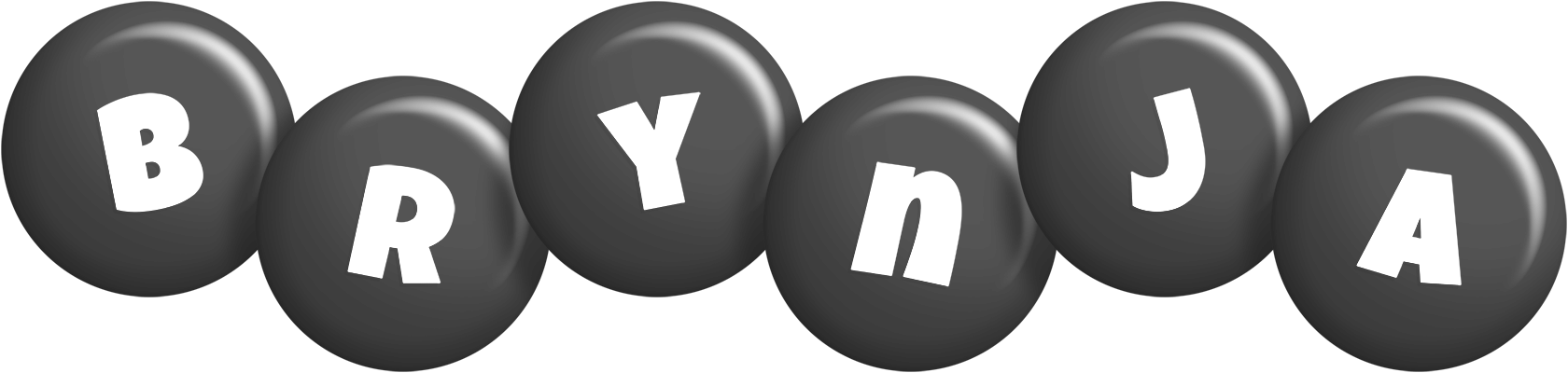 Brynja candy-black logo