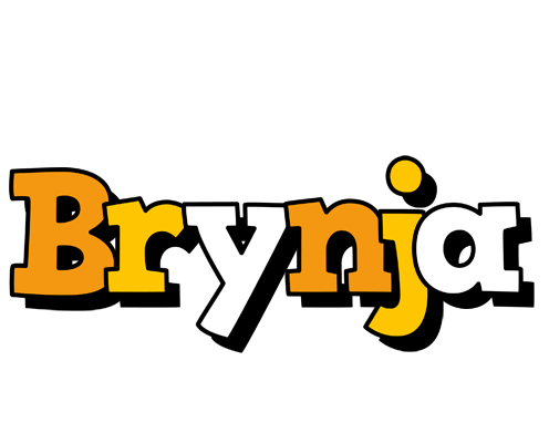 Brynja cartoon logo
