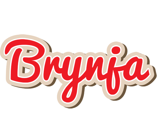 Brynja chocolate logo