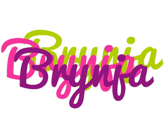 Brynja flowers logo