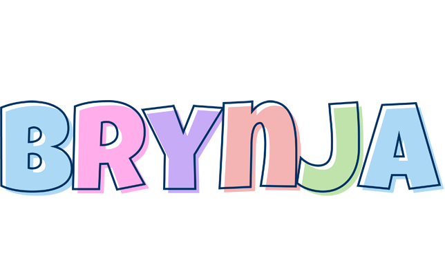Brynja pastel logo