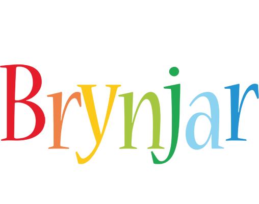 Brynjar birthday logo