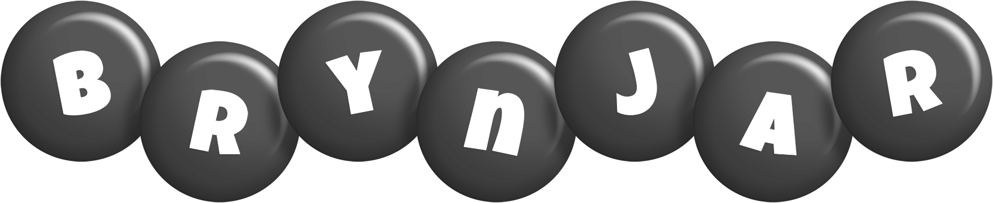 Brynjar candy-black logo