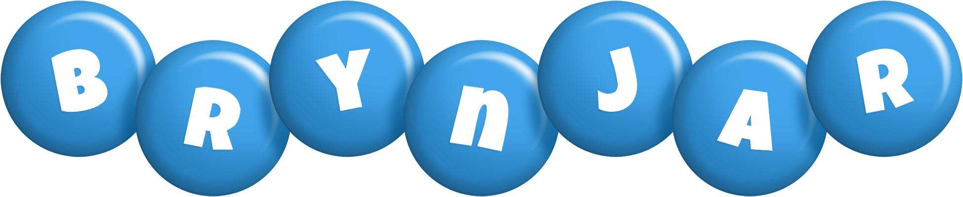 Brynjar candy-blue logo
