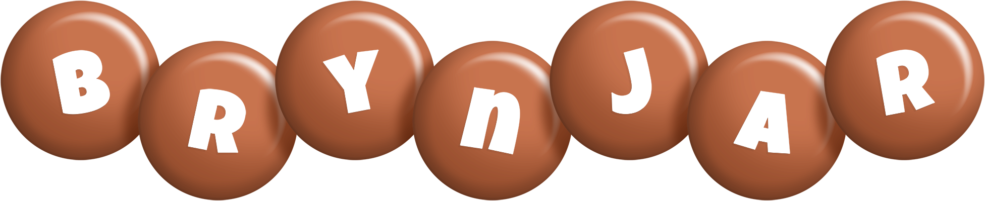 Brynjar candy-brown logo