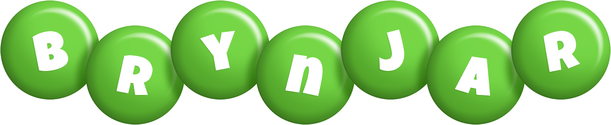 Brynjar candy-green logo