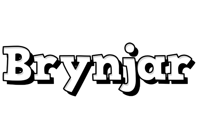 Brynjar snowing logo