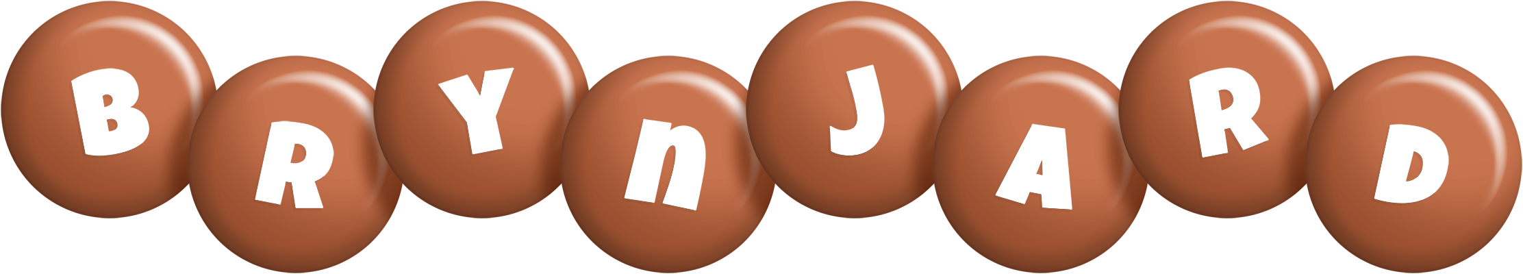 Brynjard candy-brown logo