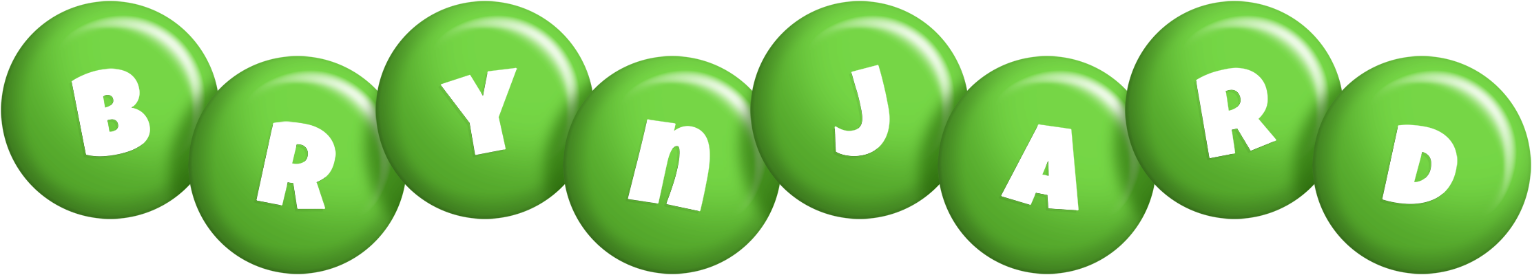 Brynjard candy-green logo