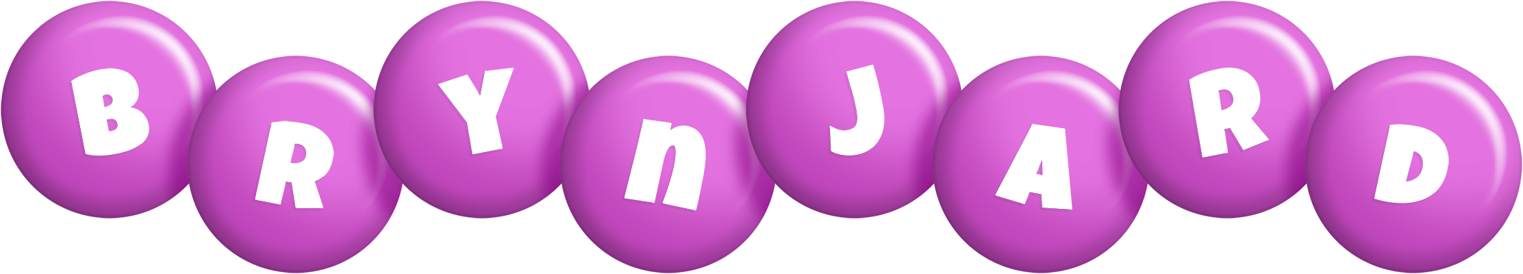 Brynjard candy-purple logo