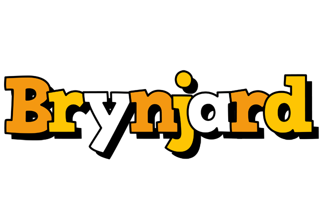 Brynjard cartoon logo