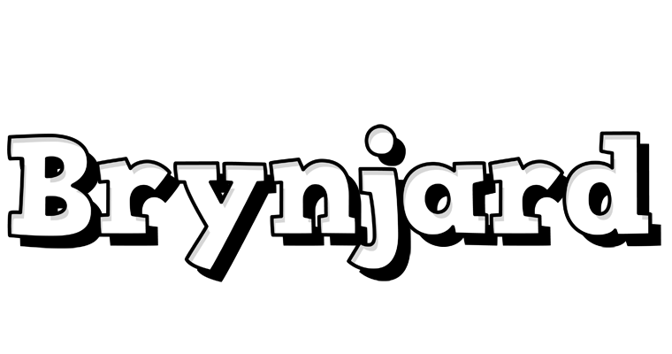 Brynjard snowing logo