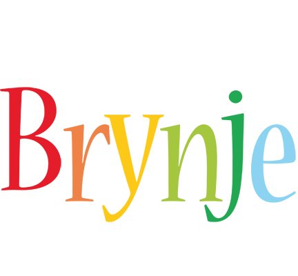 Brynje birthday logo