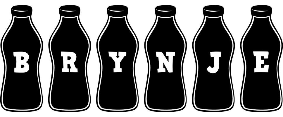 Brynje bottle logo