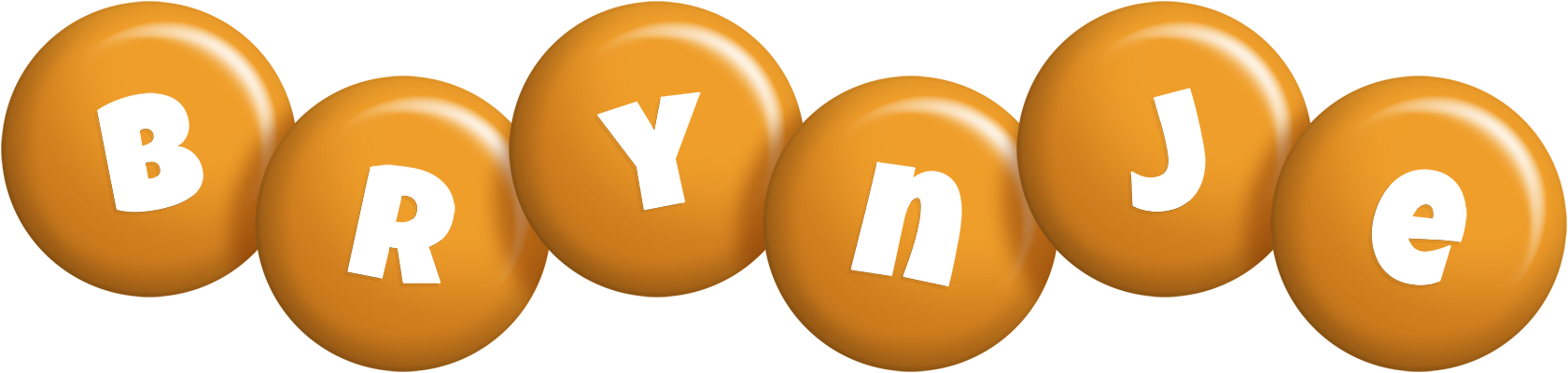 Brynje candy-orange logo
