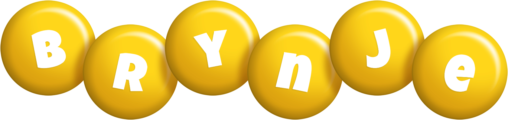 Brynje candy-yellow logo