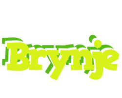 Brynje citrus logo