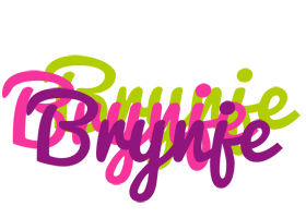 Brynje flowers logo