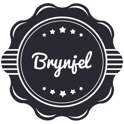 Brynjel badge logo