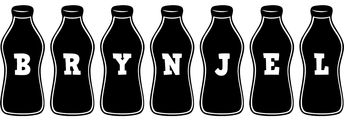 Brynjel bottle logo