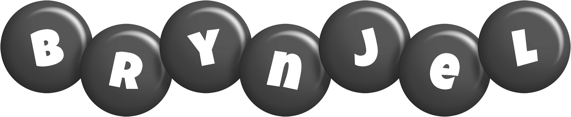 Brynjel candy-black logo