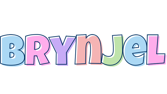 Brynjel pastel logo