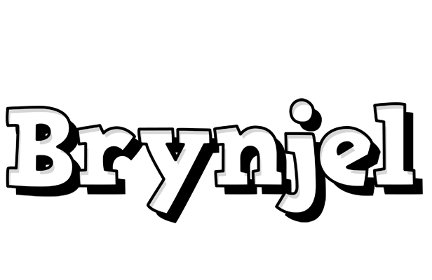 Brynjel snowing logo