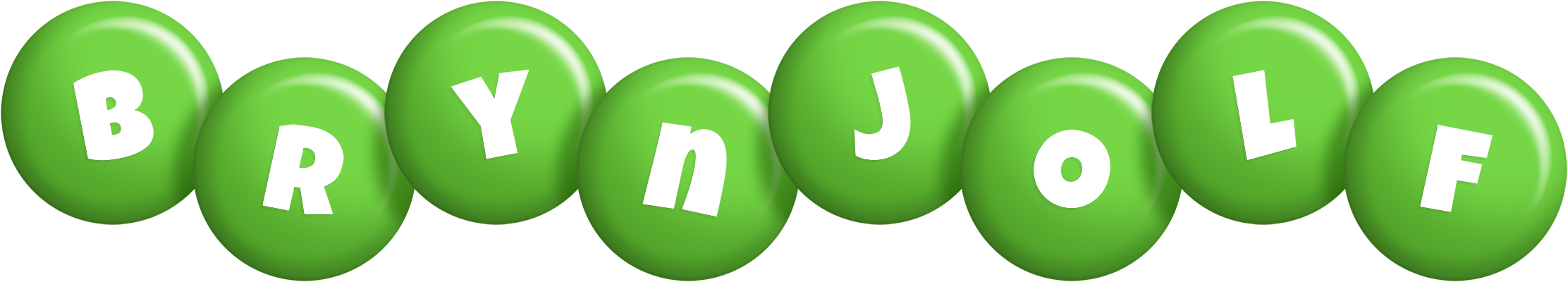 Brynjolf candy-green logo