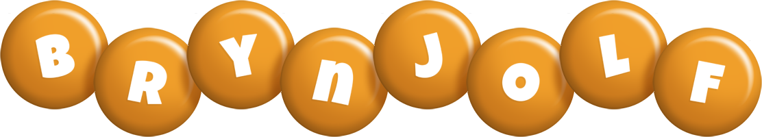 Brynjolf candy-orange logo