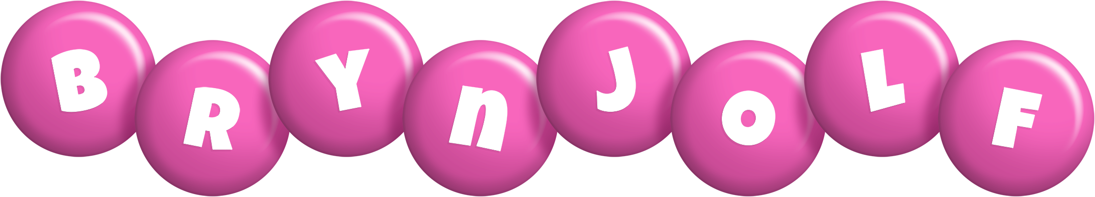 Brynjolf candy-pink logo