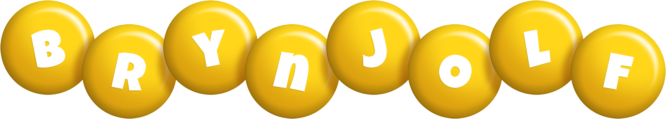 Brynjolf candy-yellow logo