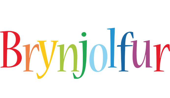 Brynjolfur birthday logo