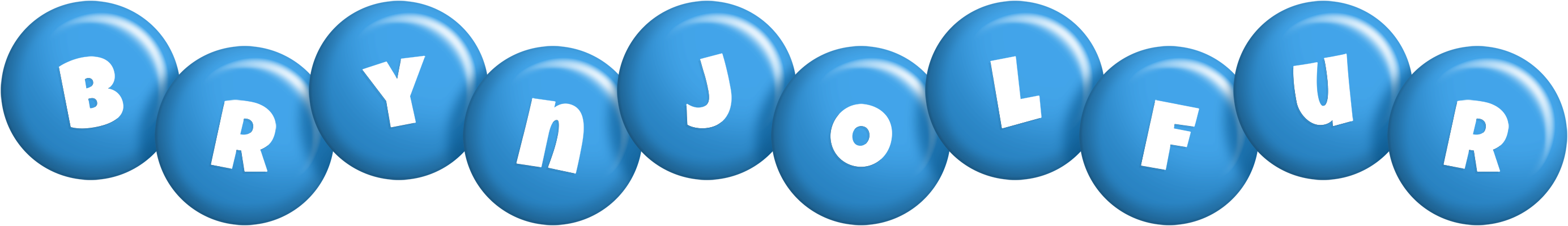 Brynjolfur candy-blue logo