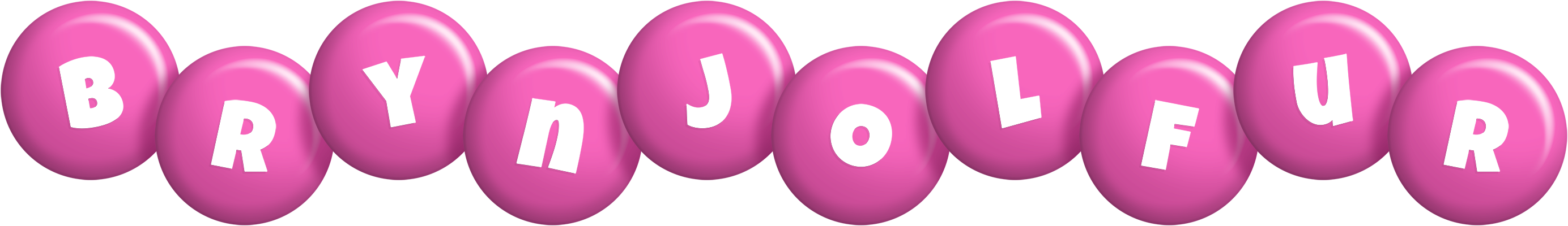 Brynjolfur candy-pink logo