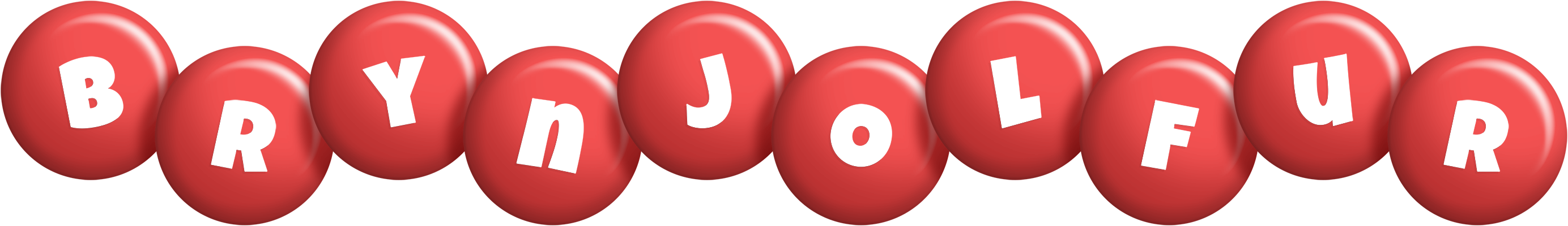 Brynjolfur candy-red logo