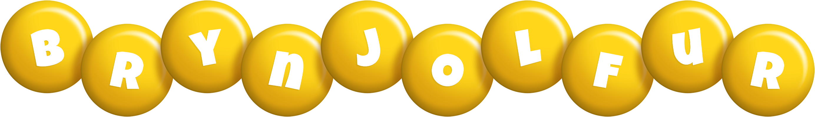 Brynjolfur candy-yellow logo