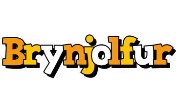 Brynjolfur cartoon logo