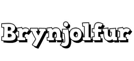 Brynjolfur snowing logo