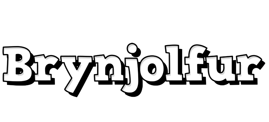 Brynjolfur snowing logo