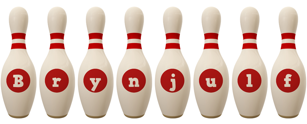 Brynjulf bowling-pin logo