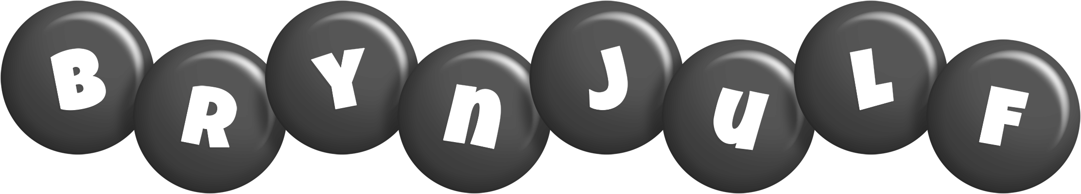 Brynjulf candy-black logo