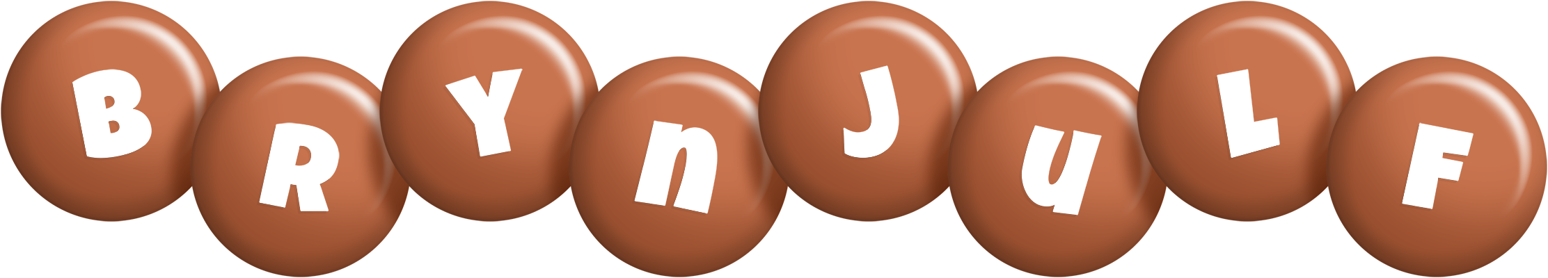 Brynjulf candy-brown logo