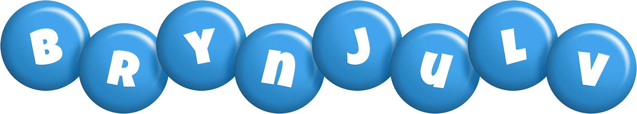 Brynjulv candy-blue logo