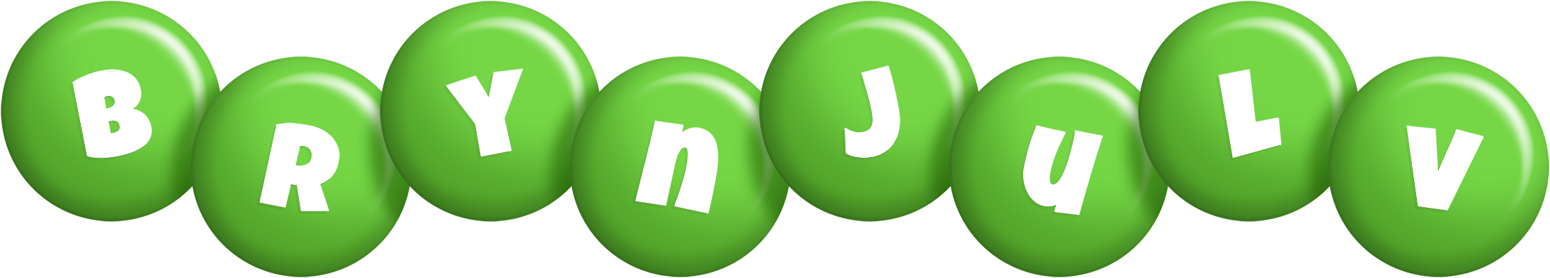 Brynjulv candy-green logo