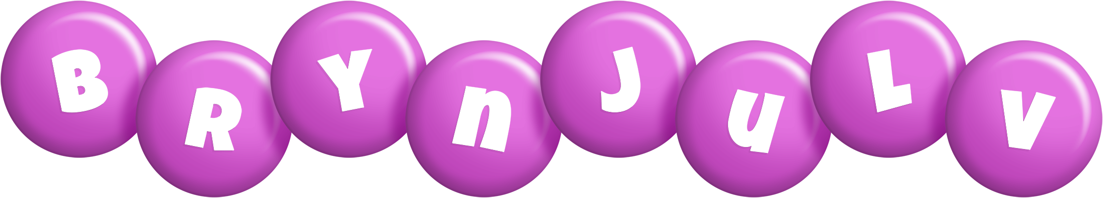 Brynjulv candy-purple logo