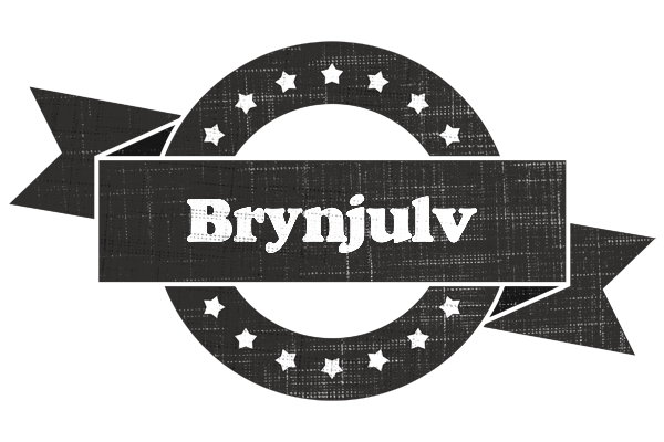 Brynjulv grunge logo